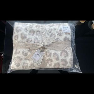 Barefoot Dreams Cozychic Safari Blanket in Cream Multi